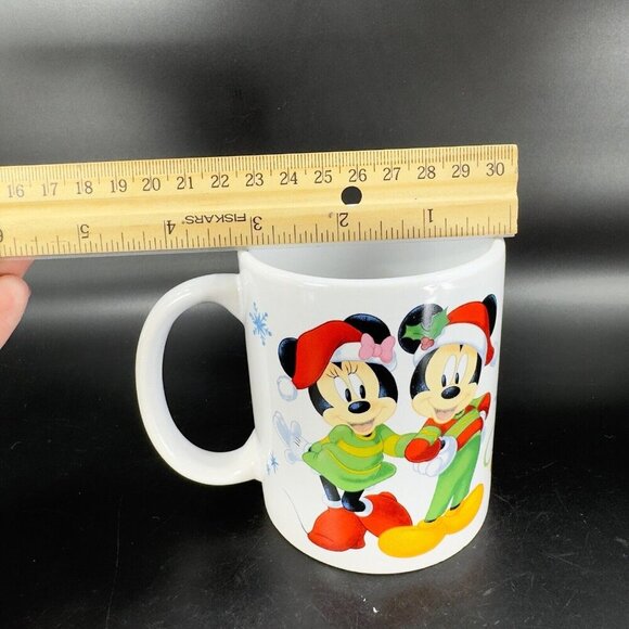 Disney 2018 Frankford Candy Company Mickey & Minnie Mouse Holiday Mug Cup - Picture 5 of 14
